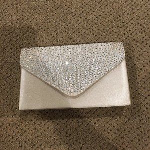 Champagne Evening Bag Prom/Wedding Clutch